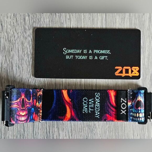 ZOX "SOMEDAY WILL COME" #809 ANDROID SAMSUNG GALAXY 20mm COLLECTIBLE WATCHBAND - Picture 3 of 5